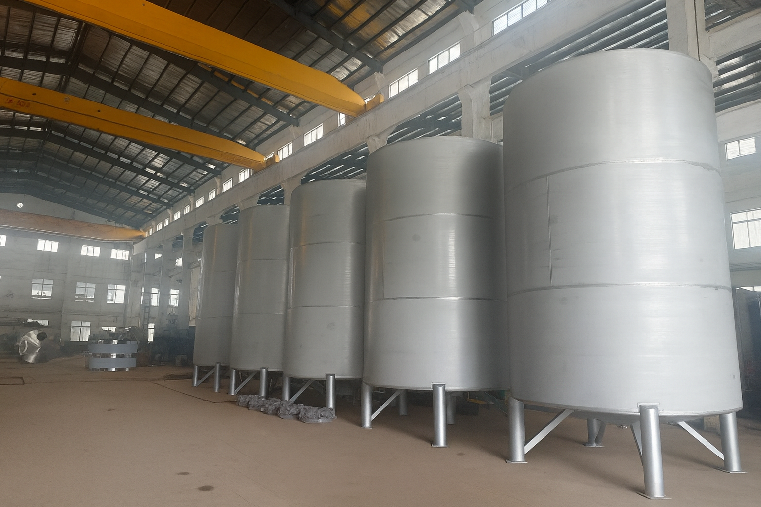 Bulk oil storage tank